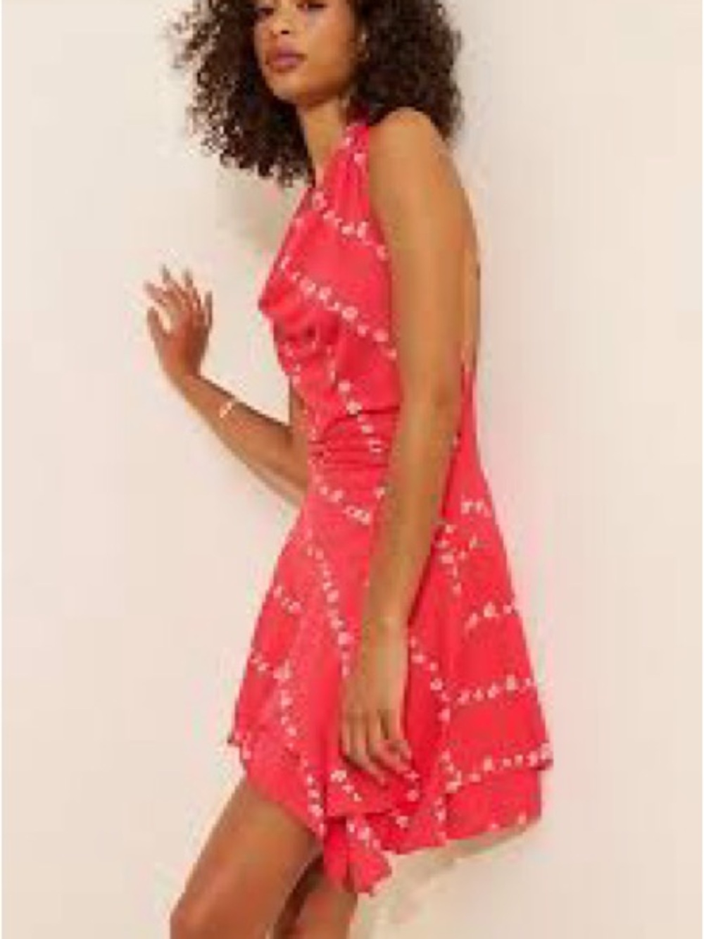 Free People Electric Days Printed Mini Dress